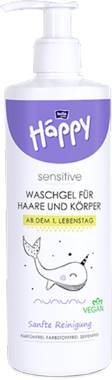 bella baby happy sensitive waschgel für haare und körper