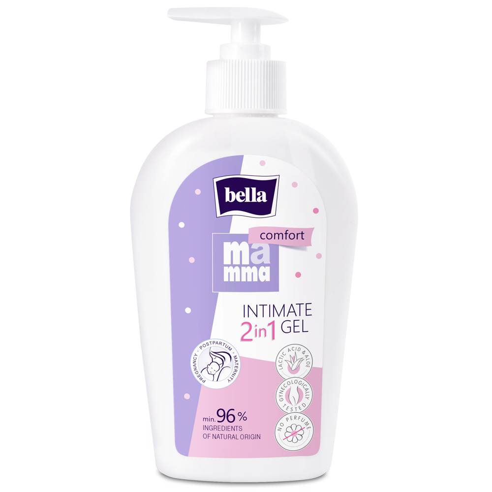 Bella Mamma Comfort płyn do higieny intymnej 2w1